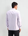 Arrow Slim Fit Twill Striped Shirt