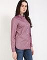 Tommy Hilfiger Solid Regular-Fit Cotton Shirt