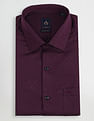 Arrow Slim Fit Textured Pattern Shirt