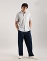 Calvin Klein Jeans Striped Regular-Fit Poplin Woven Shirt
