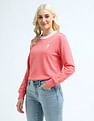 U.S. Polo Assn. Women Crew Neck Solid Sweatshirt