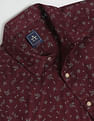 Arrow Sports Floral Print Cotton Shirt
