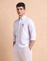 U.S. Polo Assn. Tailored Fit Vertical Striped Shirt