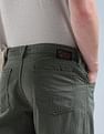 Flying Machine Cobain 90's Loose Fit Cropped Chinos