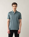 Arrow Solid Regular Fit Polo Shirt