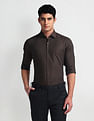 Arrow Geometric Pattern Manhattan Slim Fit Shirt