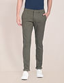 U.S. Polo Assn. Geometric Print Mid Rise Trousers