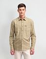 Arrow Sport Slim Fit Herringbone Shirt
