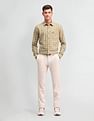 Arrow Sport Slim Fit Herringbone Shirt