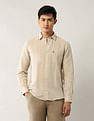 Arrow Sport Slim Fit Pure Linen Shirt