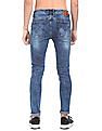 Flying Machine Jackson Skinny Acid Washed Jeans