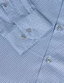 Arrow Cutaway Collar Geometric Print Shirt