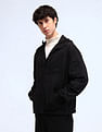 Flying Machine Solid Regular Fit Jacket
