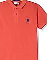 U.S. Polo Assn. Kids Solid Pique Polo Shirt