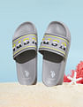 U.S. Polo Assn. Men Embossed Logo Non-Skid Lightweight Nordin Slides