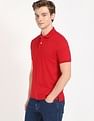 Tommy Hilfiger Solid Regular-Fit Cotton Polo Shirt
