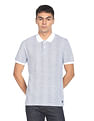 Flying Machine All Over Geometric Print Cotton Polo Shirt