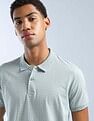 Flying Machine Geometric Printed Regular Fit Polo Shirt