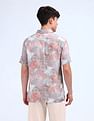Flying Machine Printed Regular Fit Shirt