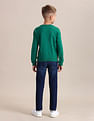 U.S. Polo Assn. Kids Brand Printed Regular Fit Sweatshirt