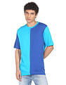 Flying Machine Cotton Colour Block T-Shirt