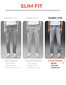 Flying Machine Slash Slim Tapered Rinsed Jeans