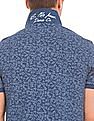 U.S. Polo Assn. Denim Co. Printed Muscle Fit Polo Shirt