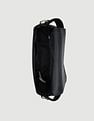 Tommy Hilfiger Printed Black Polyester Sling Bags
