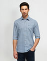 Arrow Sport Slim Fit Geometric Pattern Shirt