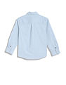 Tommy Hilfiger Kids Boys Solid Regular-Fit Cotton Shirt