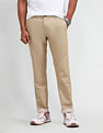Arrow Sport Slim Fit Textured Trousers