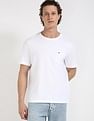 Tommy Hilfiger Solid Regular-Fit Cotton T-Shirt