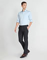 Arrow Micro Check Dobby Formal Trousers