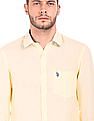 U.S. Polo Assn. Solid Linen Shirt
