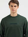 Calvin Klein Jeans Embroidered Logo Crew Neck Sweatshirt
