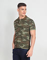 U.S. Polo Assn. Denim Co. Camouflage Print Cotton Polo Shirt