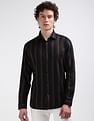 Calvin Klein Vertical Stripe Cotton  Shirt