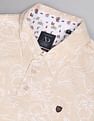 AD by Arvind Floral Print COOL-IT Real Deal Polo Shirt