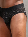 U.S. Polo Assn. Low Rise Printed OEB16 Briefs - Pack Of 3