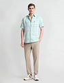 Arrow Sports Graph Check Dobby Shirt