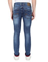 AD by Arvind Stone Wash Skinny Fit Stretch Jeans