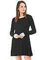 Aeropostale Long Sleeve Knit Skater Dress