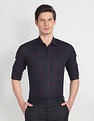Arrow Cutaway Collar Tartan Check Shirt