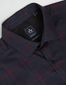 Arrow Cutaway Collar Tartan Check Shirt