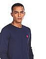 Flying Machine Round Neck Long Sleeve T-Shirt