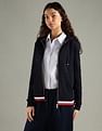 Tommy Hilfiger Regular Fit Cotton Hooded Neck Sweatshirt
