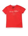 Tommy Hilfiger Kids Boys Sustainable Script Logo T-Shirt