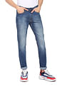Flying Machine Tapered Leg Lightly Distressed Jeans