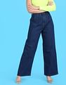 Flying Machine Women Baggy Fit High Rise Jeans