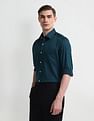 Arrow Long Sleeve Slim Fit Dobby Shirt